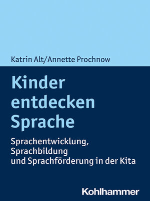 cover image of Kinder entdecken Sprache